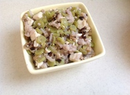 含有丰富维生素与钙的四季豆香菇焖豆腐