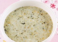 宝宝添加辅食中期食谱：菠菜糯米粥
